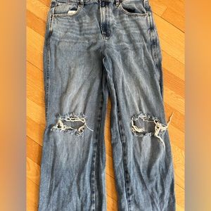 Low Rise Distressed Pac Sun Jeans